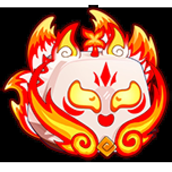 اسکین کیریمیزون کیتسونه | Crimson kitsune skin